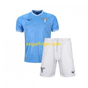 SS Lazio Fodboldtrøjer Børn Hjemmebanesæt 2023/24 Kort ærmer